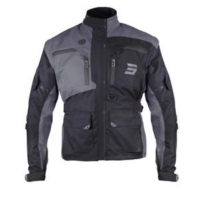 Veste moto Shot Racetech noir-gris