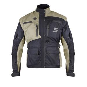 Veste de moto Shot Racetech noire et marron soldes