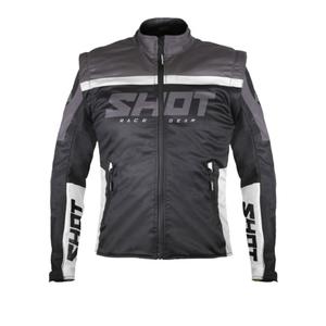 Veste Softshell Shot Softshell Lite 2.0 noir et blanc soldes