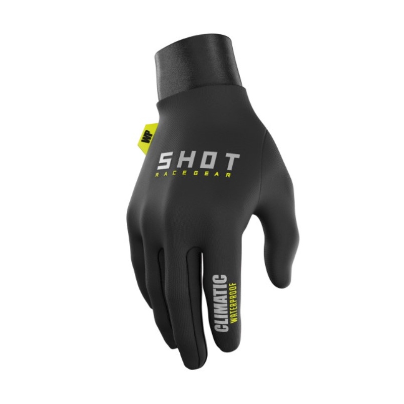 Gants de motocross Shot Climatic 3.0 noir-jaune fluo