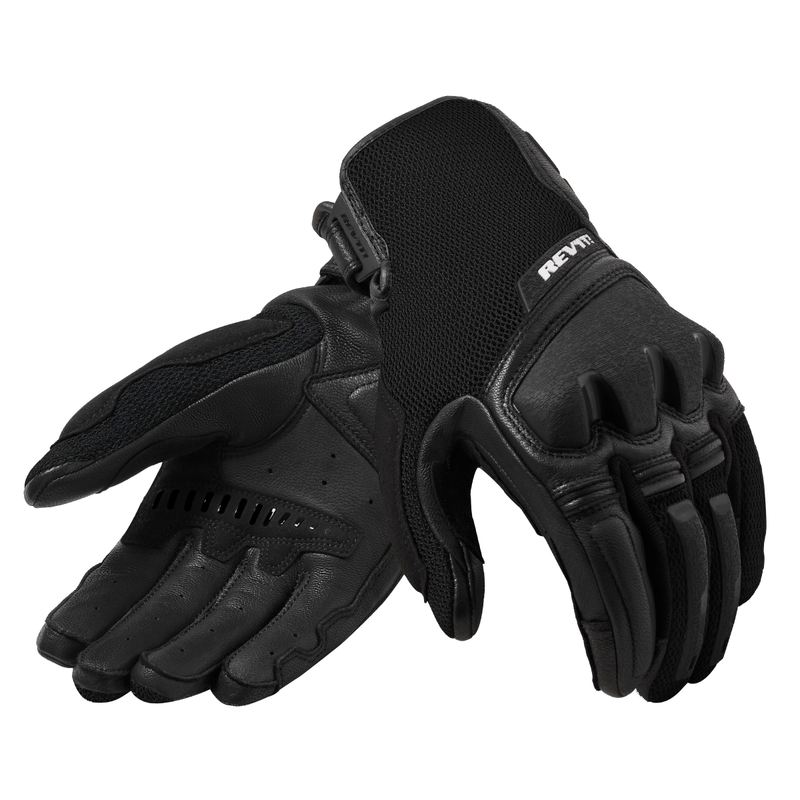 Revit Duty Motorcycle Gloves Noir soldes