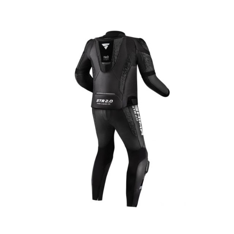 Combinaison moto Shima STR 2.0 noir-gris
