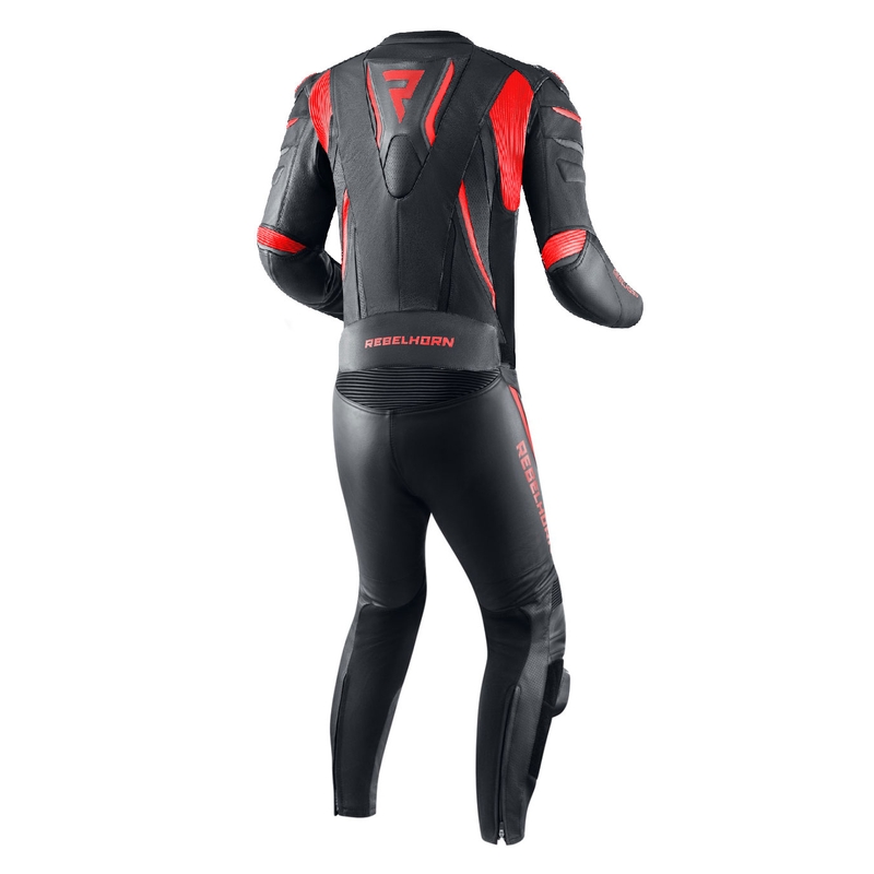 Combinaison moto Rebelhorn Fighter noir-rouge soldes