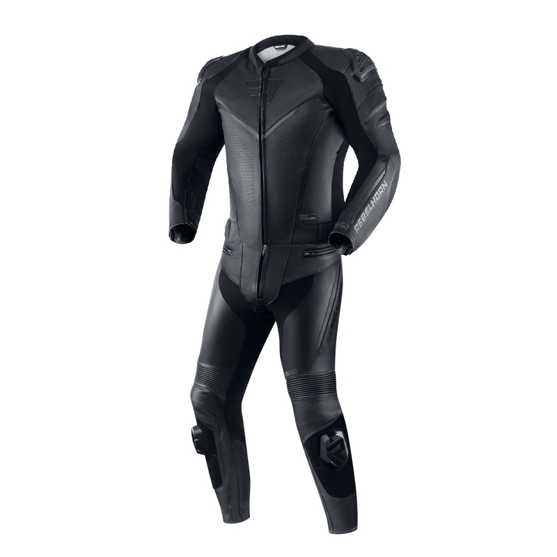 Combinaison moto Rebelhorn Fighter noire soldes