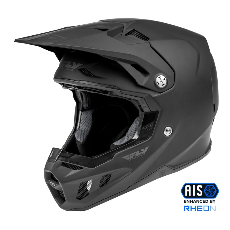 Casque motocross FLY Racing Formula Solid black matt