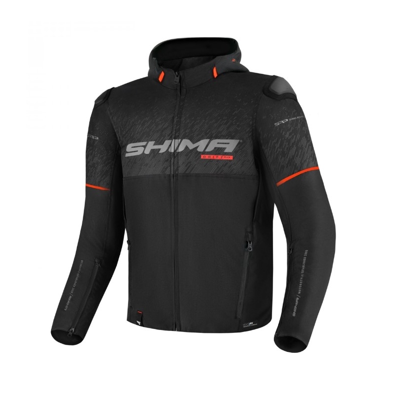 Veste moto Shima Drift+ noir