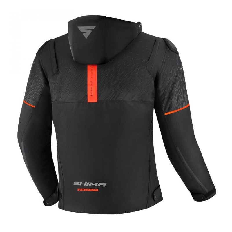 Veste moto Shima Drift+ noir