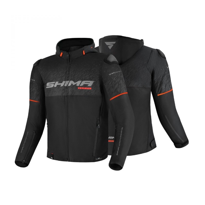 Veste moto Shima Drift+ noir