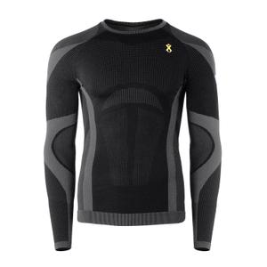 T-shirt fonctionnel homme Rilax Noah noir - manches longues