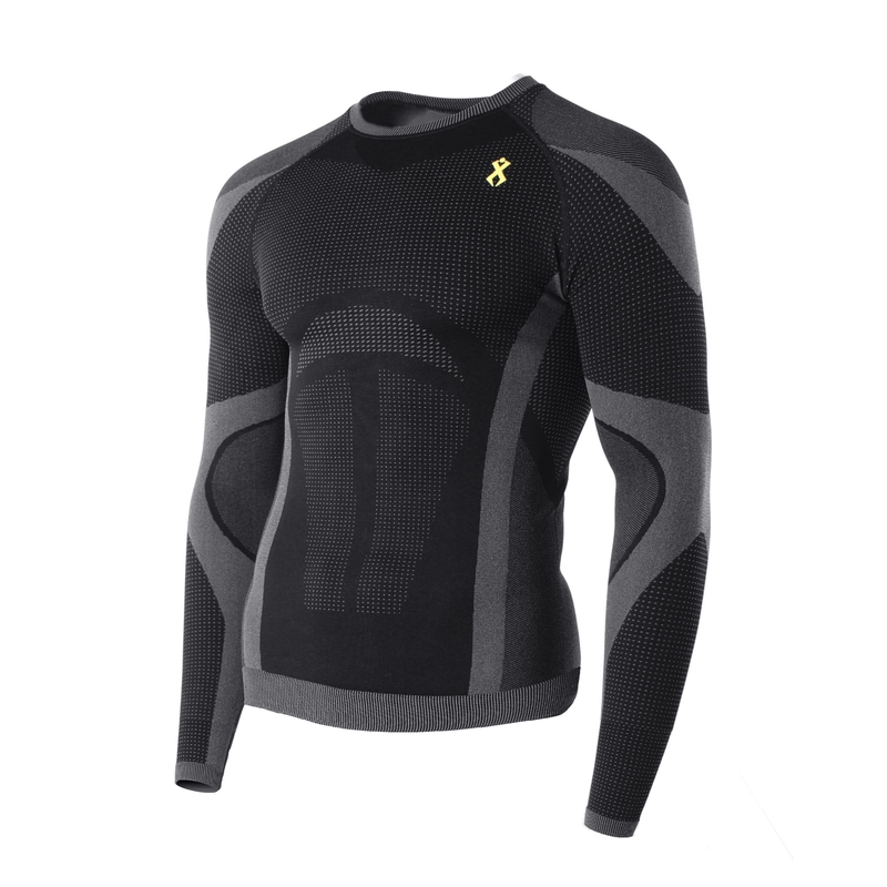 T-shirt fonctionnel homme Rilax Noah noir - manches longues
