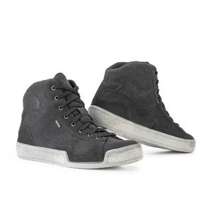 Eleveit Antibes WP Canvas Black Motorcycle Boots