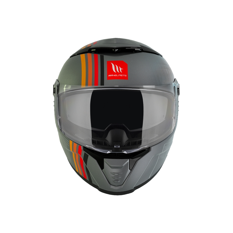 Casque de moto intégral MT Thunder 4 SV Mil C2 gris mat Vente soldes