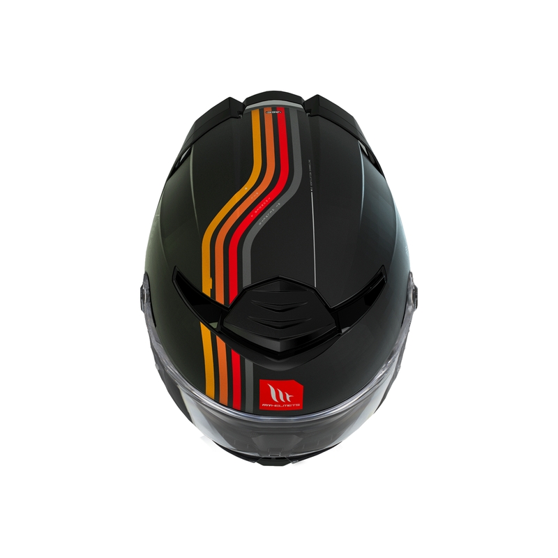 MT Thunder 4 SV Mil A11 casque moto intégral noir mat soldes