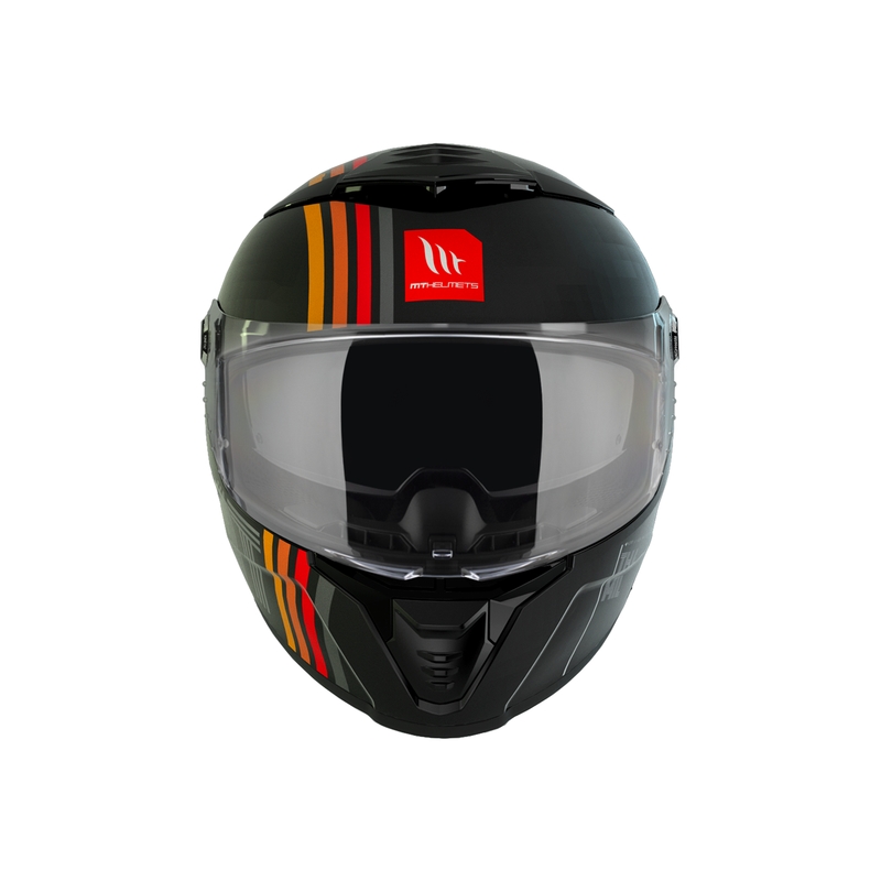 MT Thunder 4 SV Mil A11 casque moto intégral noir mat soldes