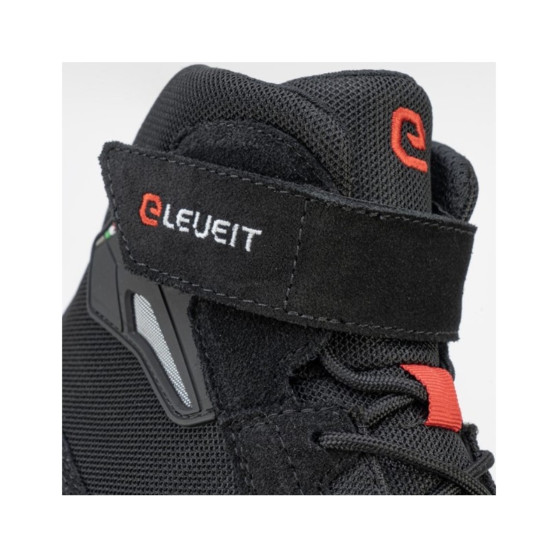 Bottes de moto Eleveit Fighter noires soldes