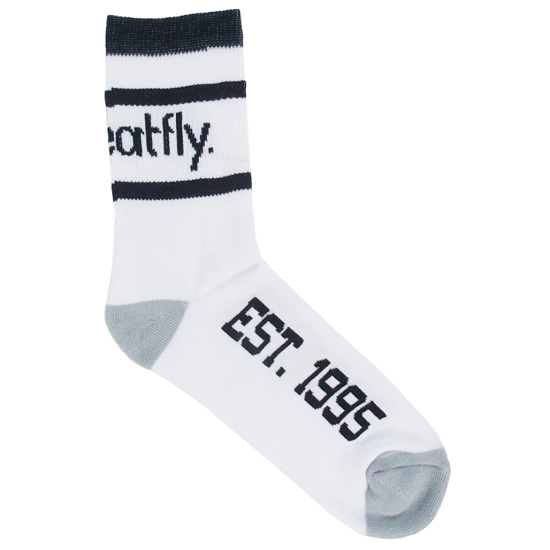 Chaussettes longues blanches Meatfly - 3 paires