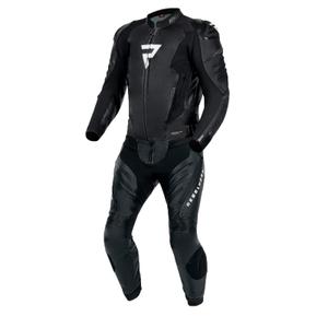 Combinaison moto Rebelhorn Veloce noir-blanc