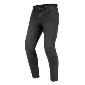 Jean moto Rebelhorn Nomad TP délavé noir soldes