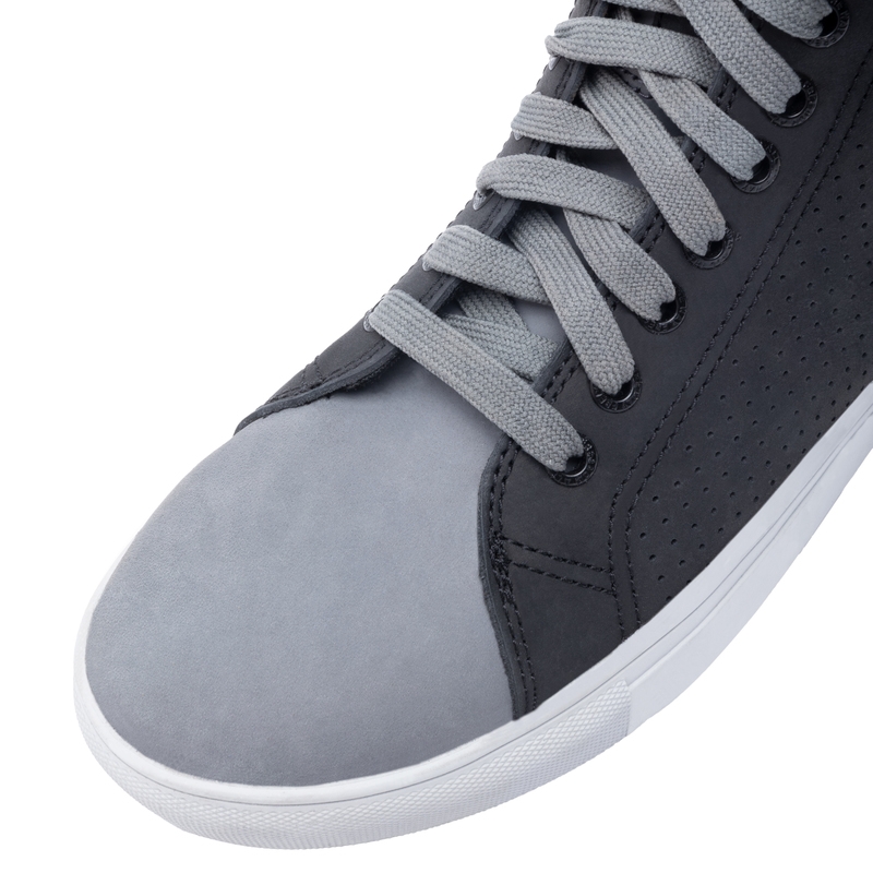 Bottes de moto Rebelhorn Tramp II noires et grises pour femmes