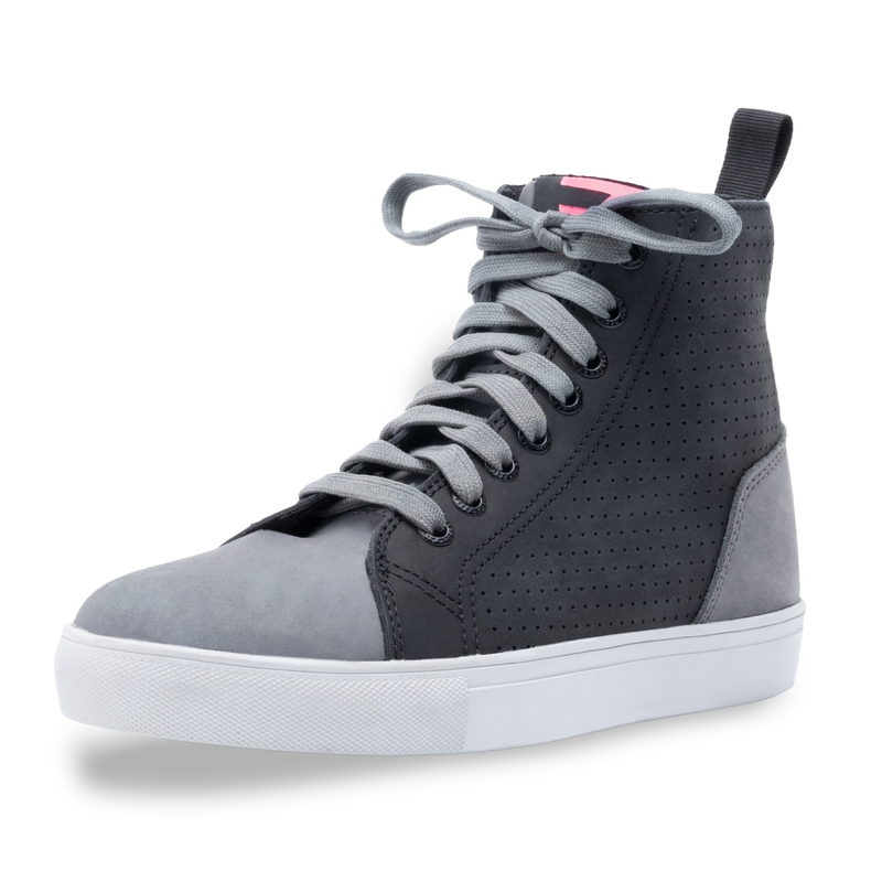 Bottes de moto Rebelhorn Tramp II noires et grises pour femmes
