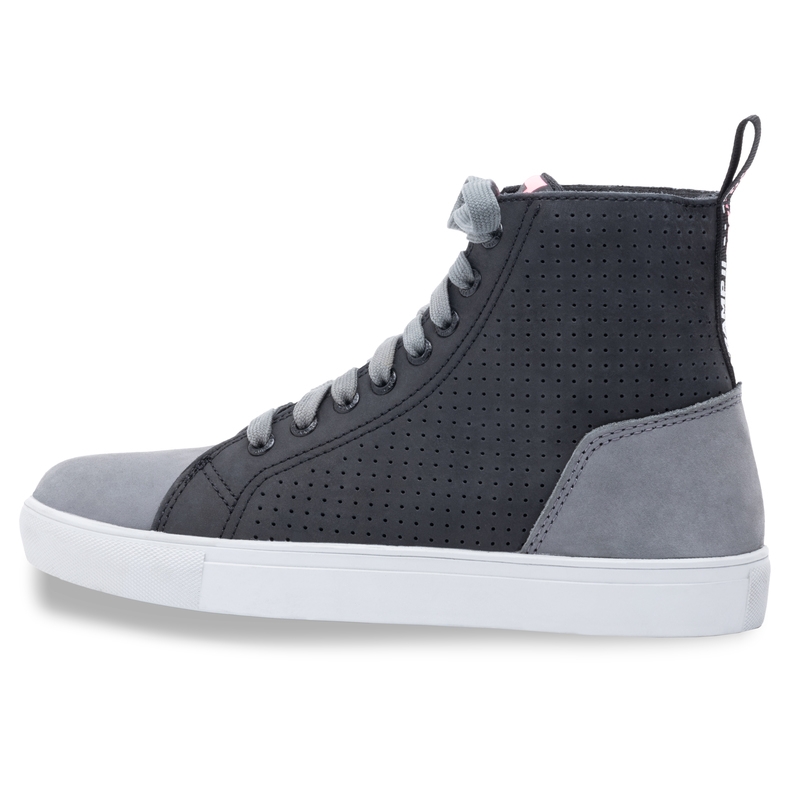 Bottes de moto Rebelhorn Tramp II noires et grises pour femmes
