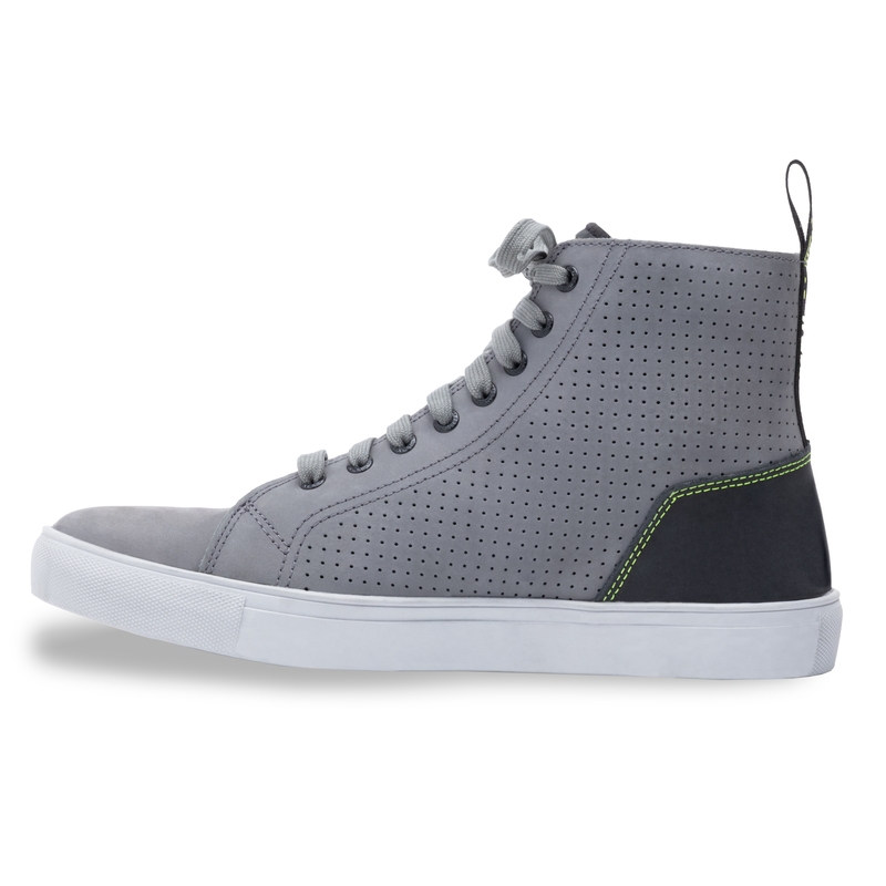 Bottes de moto Rebelhorn Tramp II gris-jaune fluo soldes