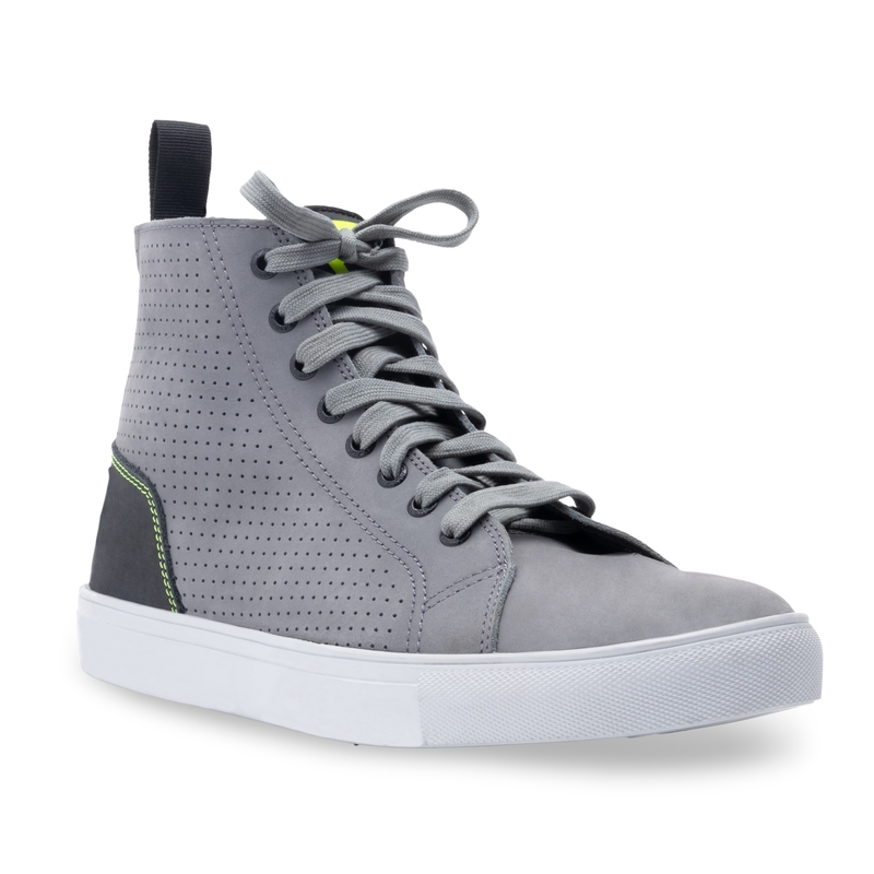 Bottes de moto Rebelhorn Tramp II gris-jaune fluo soldes