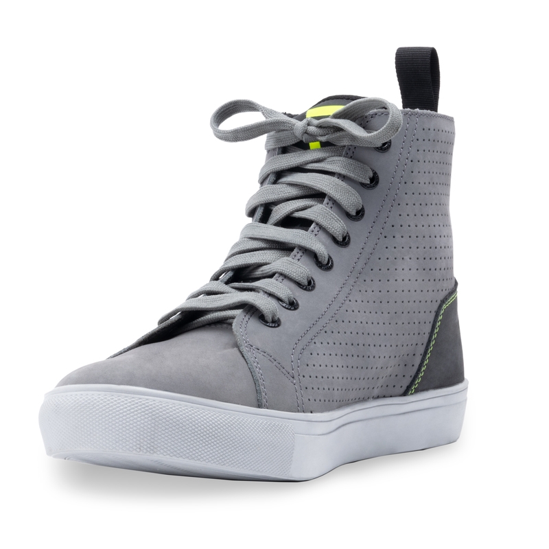Bottes de moto Rebelhorn Tramp II gris-jaune fluo soldes