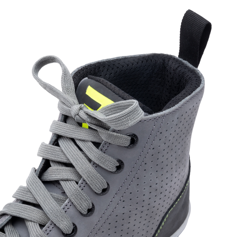 Bottes de moto Rebelhorn Tramp II gris-jaune fluo soldes