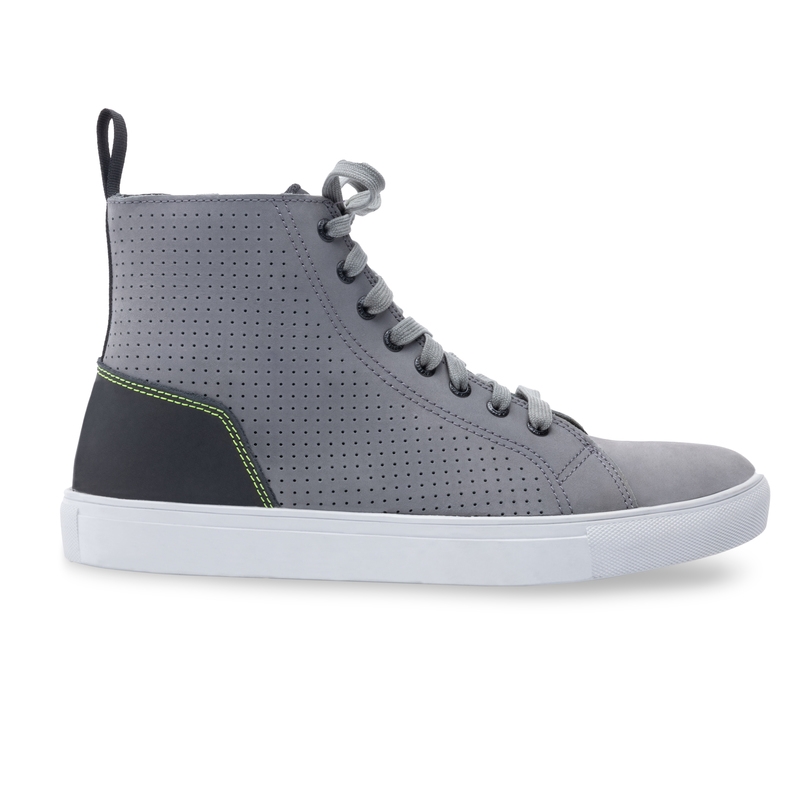 Bottes de moto Rebelhorn Tramp II gris-jaune fluo soldes