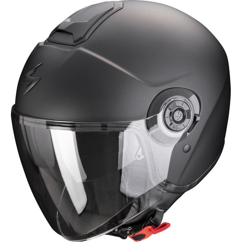Casque jet Scorpion EXO-CITY II Solid noir mat
