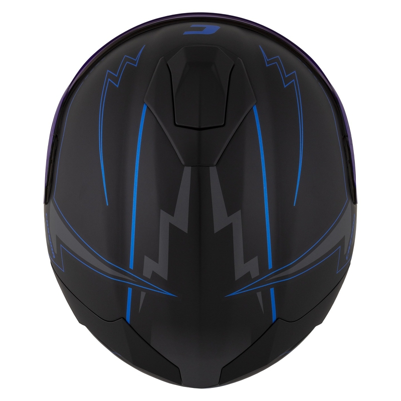 Casque moto Integral Cassida Integral GT 2.1 Flash noir-bleu-gris