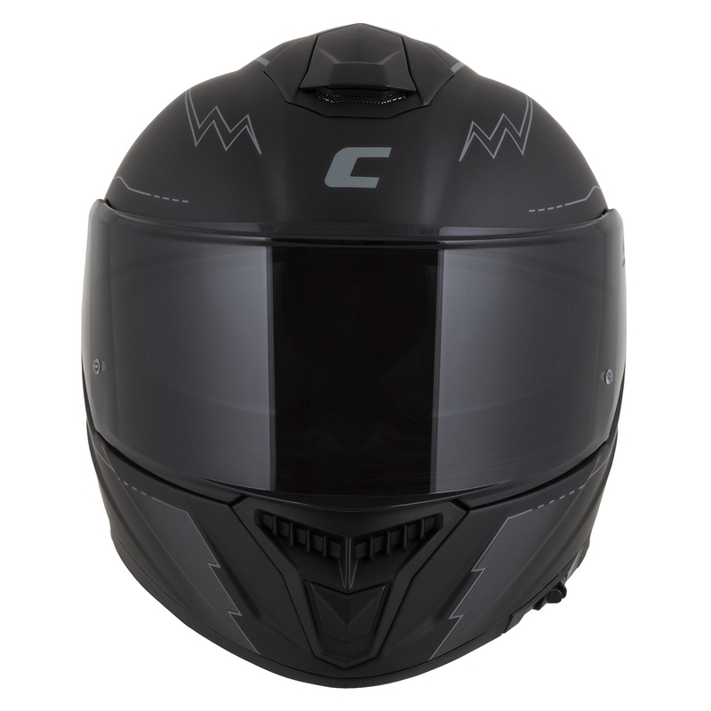 Casque moto Cassida Integral GT 2.1 Flash Noir-Gris Integral