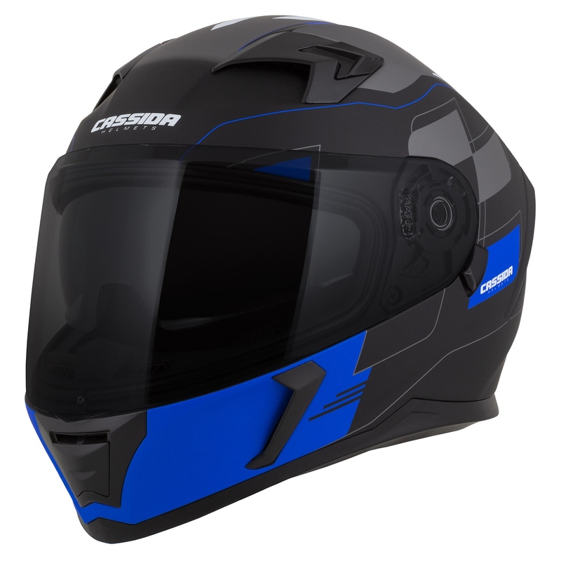 Casque intégral Cassida Integral 3.0 RoxoR noir-gris-bleu