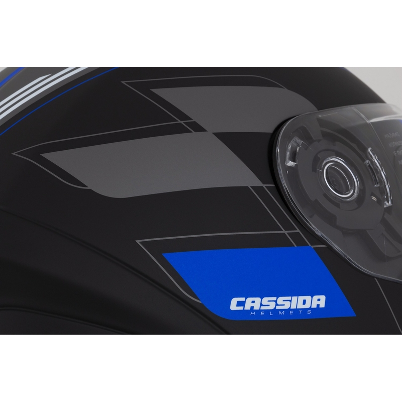 Casque intégral Cassida Integral 3.0 RoxoR noir-gris-bleu
