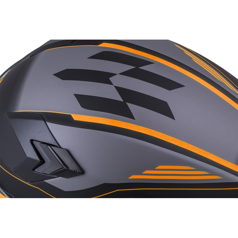 Casque intégral Cassida Integral 3.0 RoxoR noir-orange