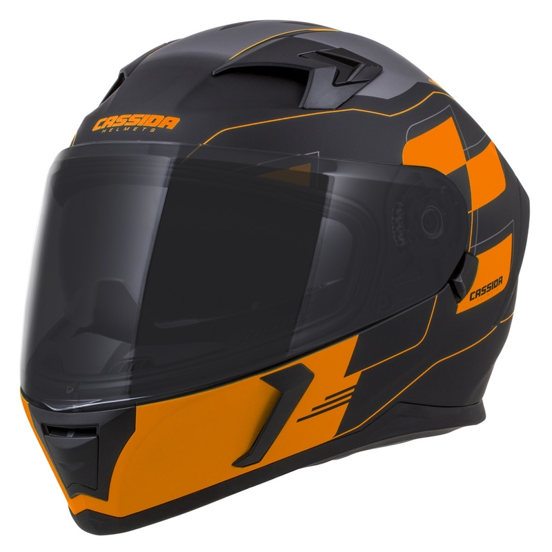 Casque intégral Cassida Integral 3.0 RoxoR noir-orange