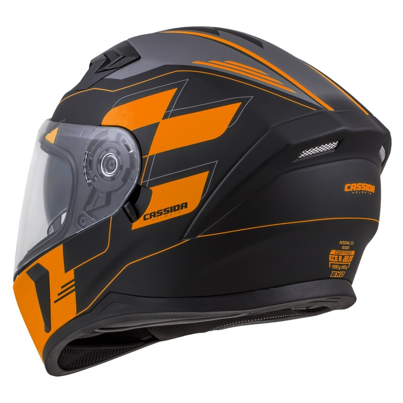 Casque intégral Cassida Integral 3.0 RoxoR noir-orange