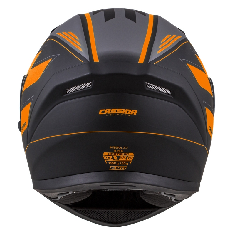 Casque intégral Cassida Integral 3.0 RoxoR noir-orange