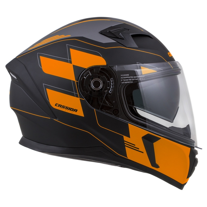 Casque intégral Cassida Integral 3.0 RoxoR noir-orange