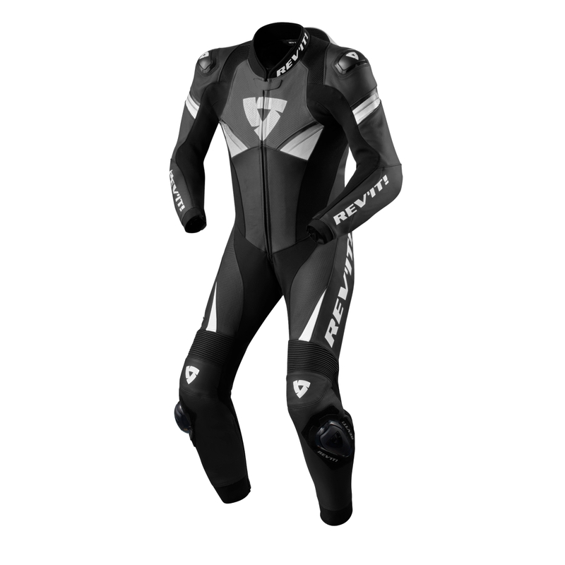Combinaison moto une pièce Revit Argon 2 noir et blanc