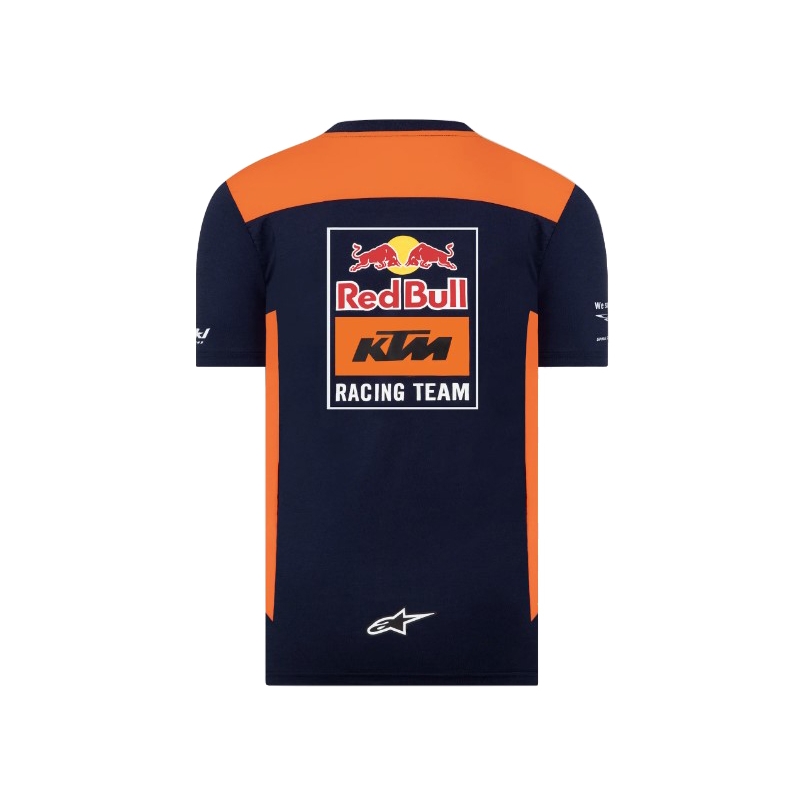 KTM Red Bull Racing T-shirt officiel Teamline bleu-orange