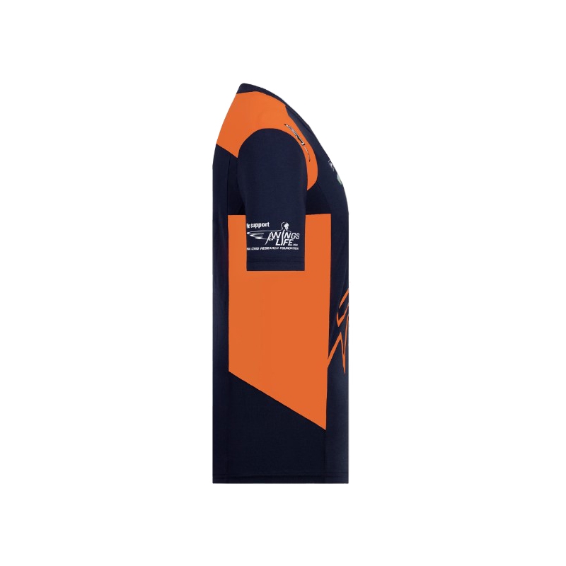 T-shirt enfant KTM Red Bull Racing Official Teamline bleu-orange