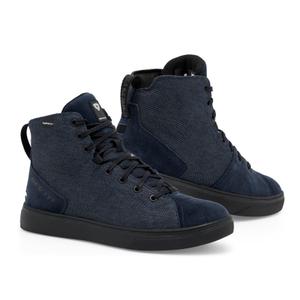 Bottes de moto Revit Delta H2O bleu foncé-noir