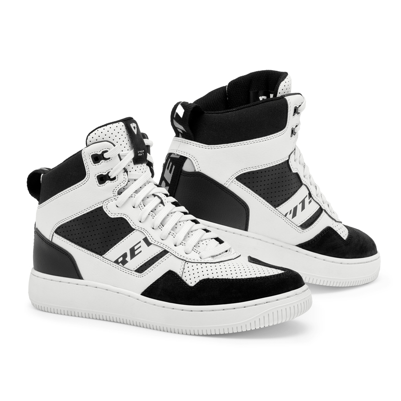 Bottes de moto Revit Pacer noir et blanc