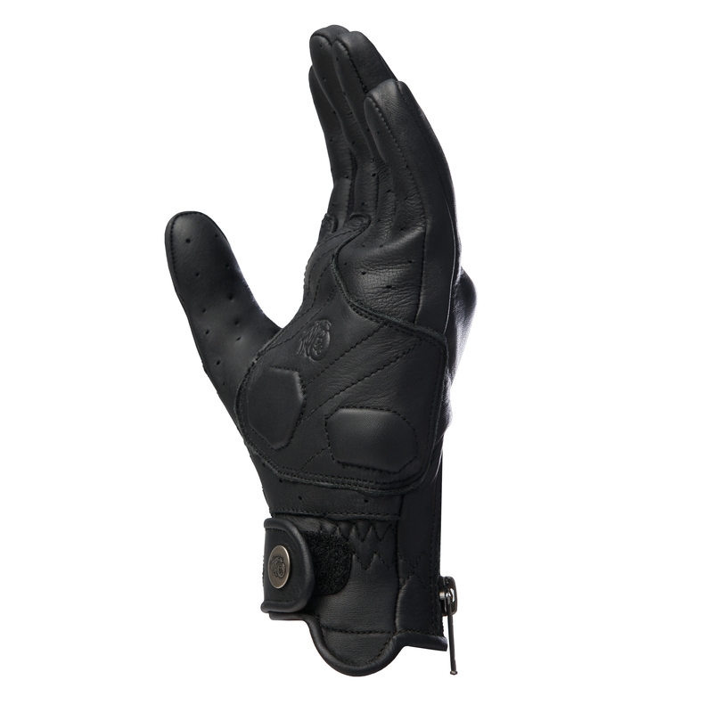 Gants de moto Broger Florida noirs pour femmes soldes