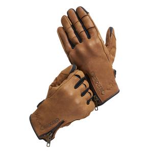 Gants de motard Broger Florida Cognac Brown pour femme soldes