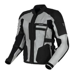Veste de moto Rebelhorn Scandal II noir argenté