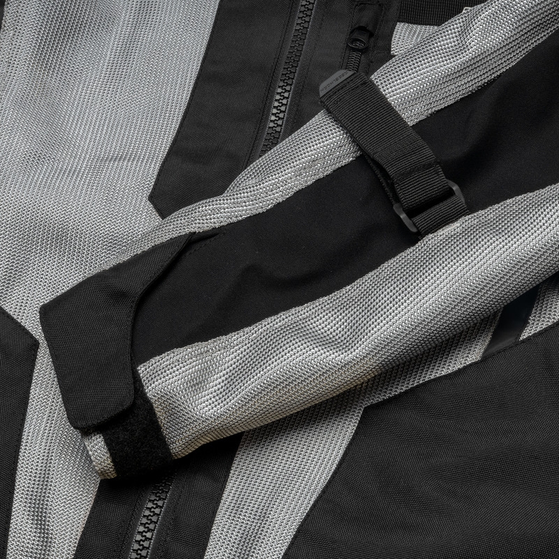 Veste de moto Rebelhorn Scandal II noir argenté