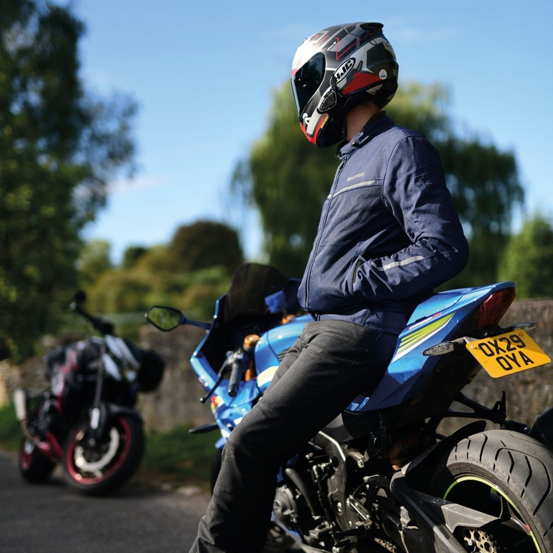Oxford Arizona 1.0 Air veste de moto gris clair